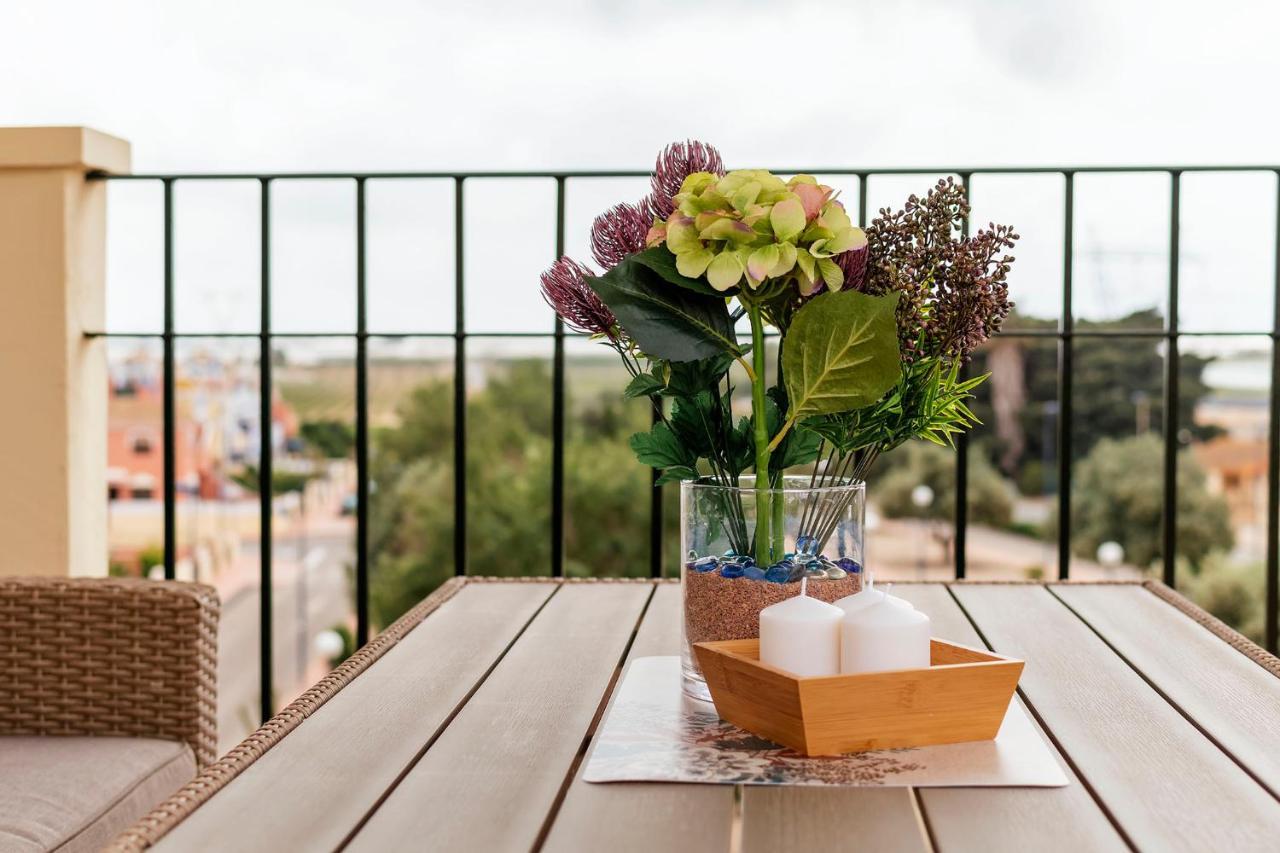 Atico Con Terraza-Solarium Y Piscina 4-6 Personas Wifi A/C Appartement Roda Buitenkant foto