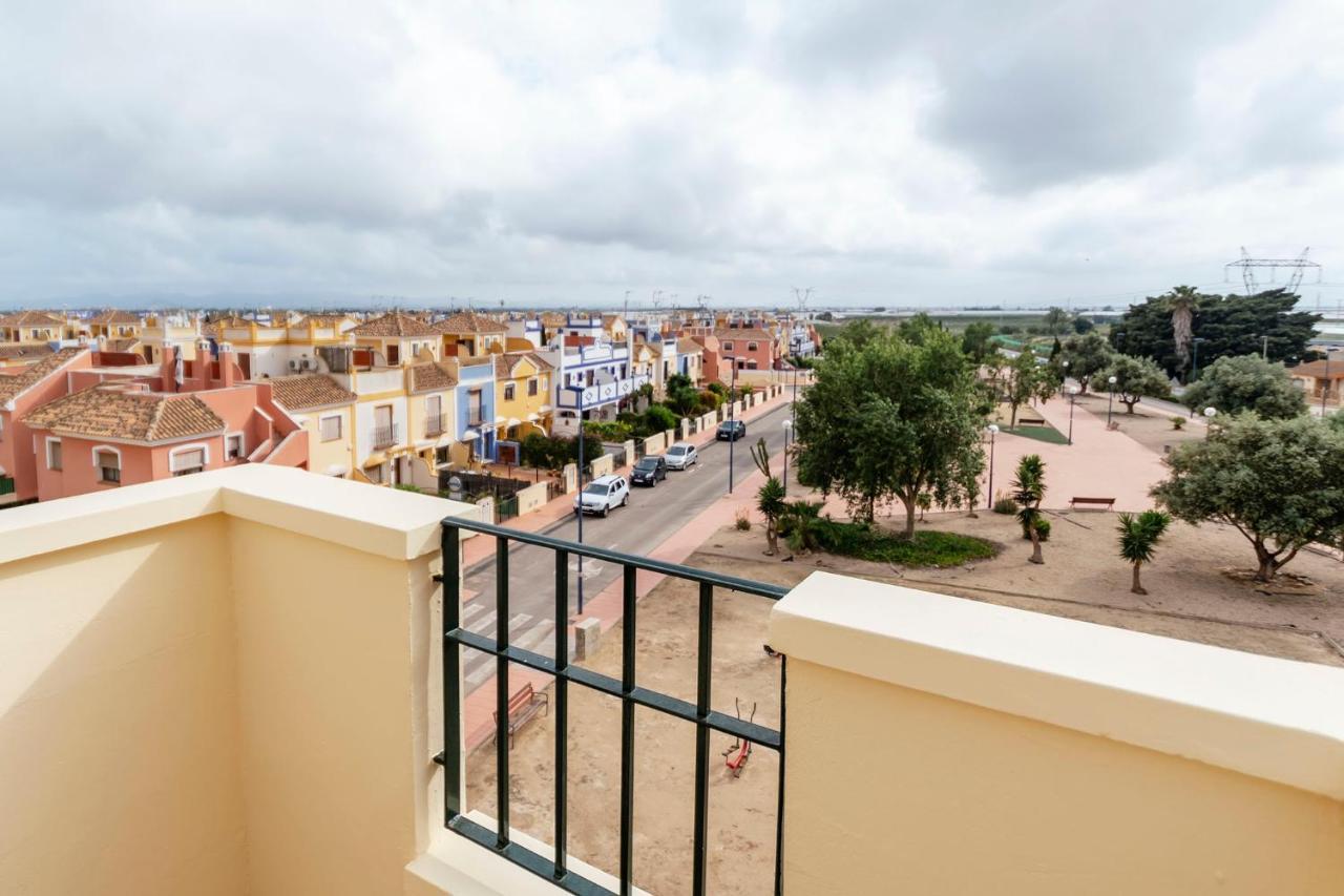 Atico Con Terraza-Solarium Y Piscina 4-6 Personas Wifi A/C Appartement Roda Buitenkant foto